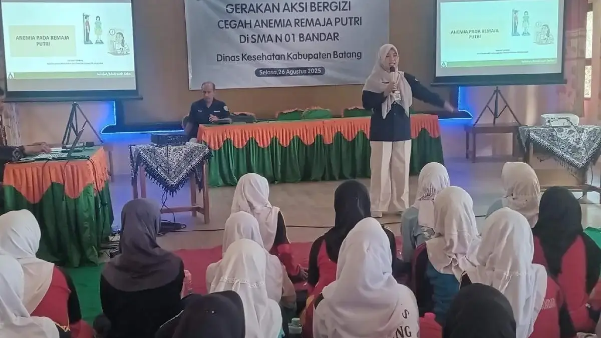 Cegah Anemia Remaja, Ratusan Kader Kesehatan Smandar Ikuti Aksi Bergizi & Minum Pil Tambah Darah!