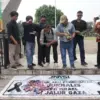 Kecam Pembunuhan Jurnalis di Gaza, JMSI Batang Gelar Aksi Solidaritas di Jalan Veteran!