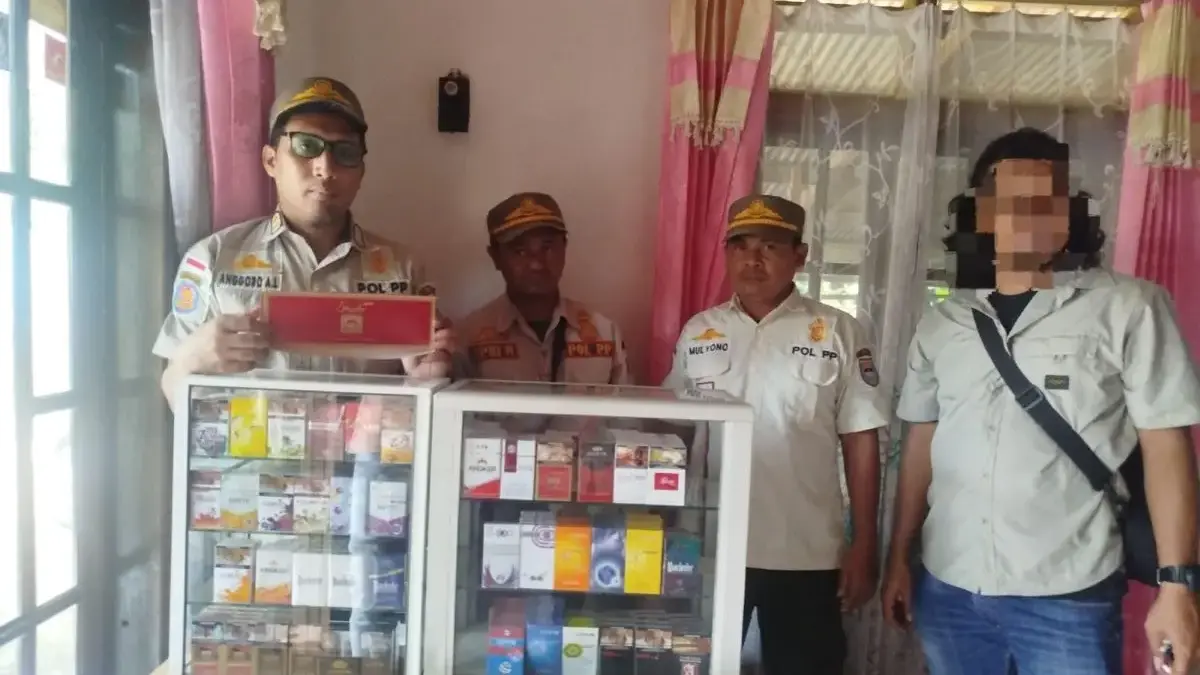 Modus Baru! Transaksi Online Rokok Ilegal Marak, Satpol PP Batang Sita 12.876 Batang di 3 Kecamatan!