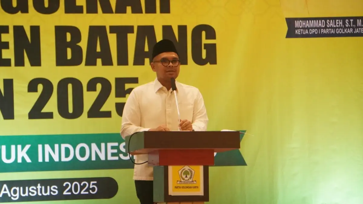 Nur Untung Terpilih Aklamasi, Bupati M. Faiz Sampaikan PR Batang di Musda Golkar!