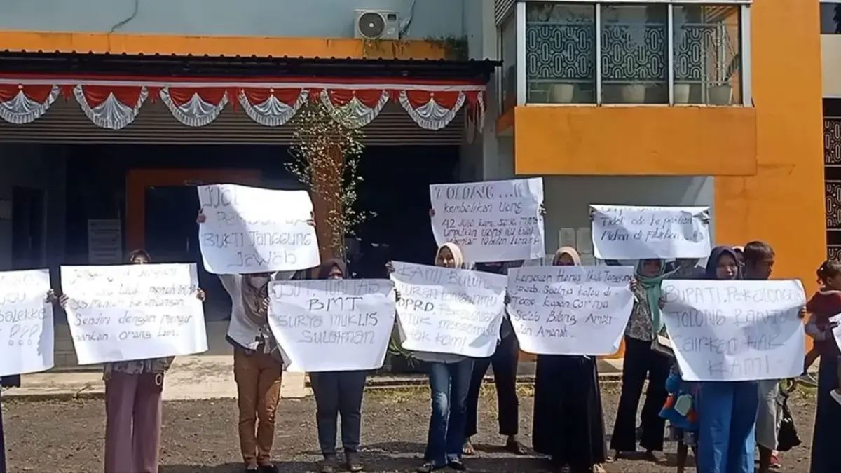 Puluhan Nasabah BMT SMS Tuntut Pencairan Dana Ratusan Juta, Ancaman Jalur Hukum!  