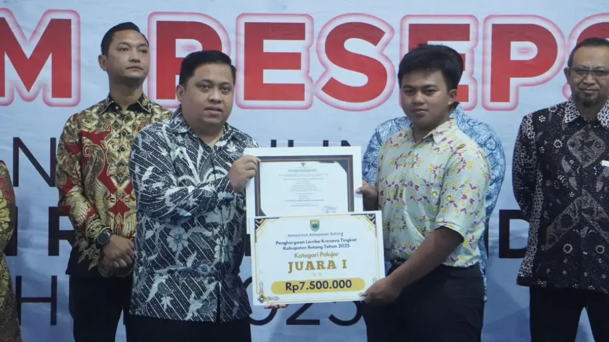 Robot Anti-Stunting & Mesin Sangrai Teh Menangi Krenova Batang, Bukti Inovasi Anak Muda!