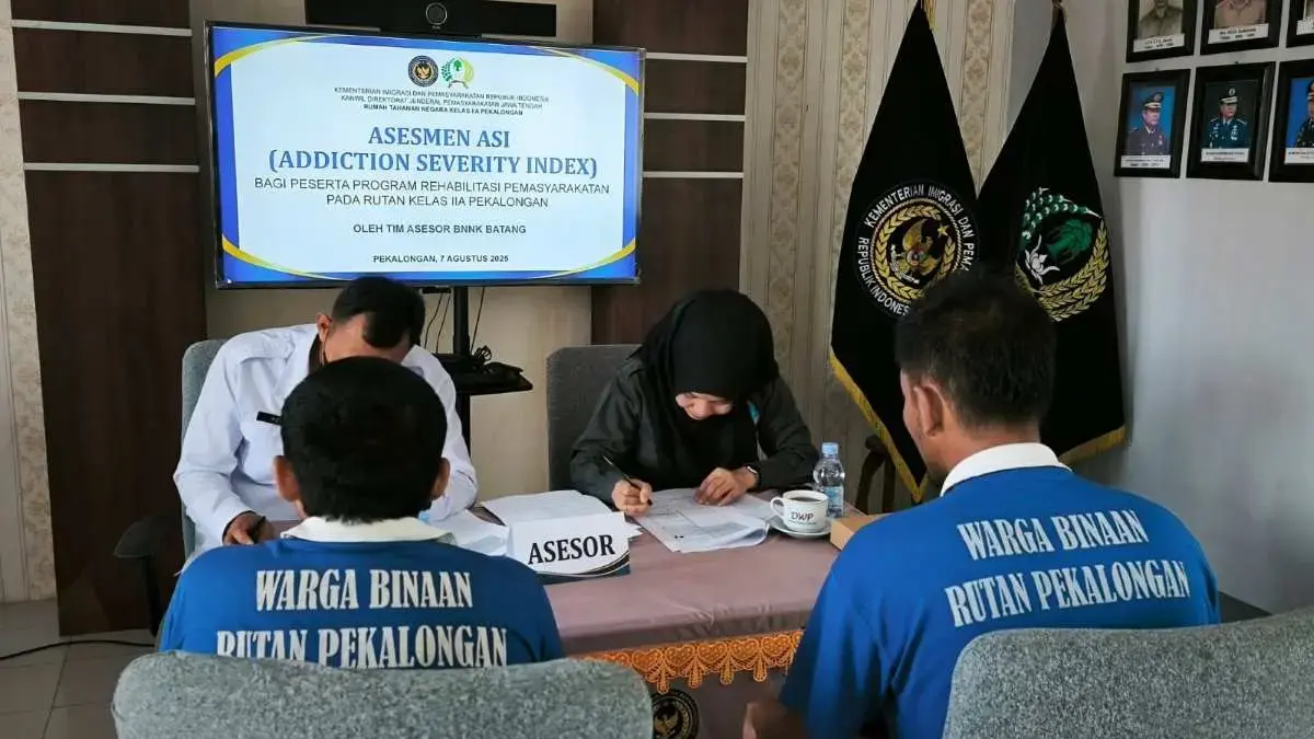 Rutan & BNNK Batang Gelar Asesmen Rehabilitasi Narkoba, Pastikan Program Pemulihan Tepat Sasaran!