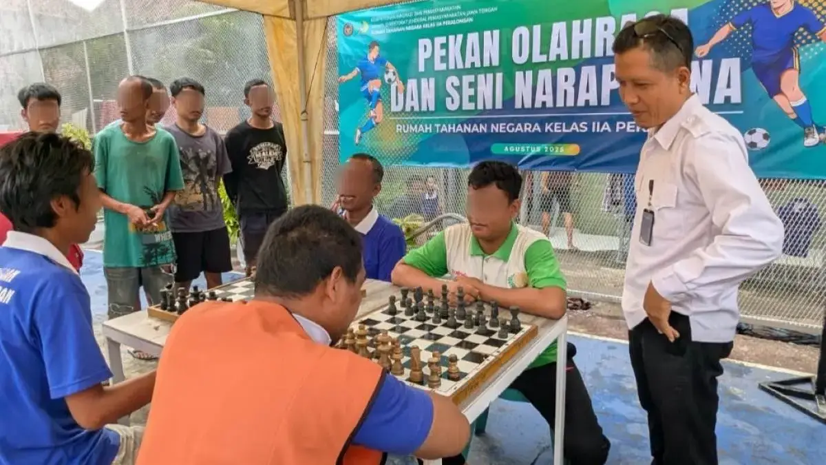 Sambut HUT ke-80 RI, Rutan Pekalongan Gelar Porseni Narapidana, Ajang Adu Bakat Warga Binaan!