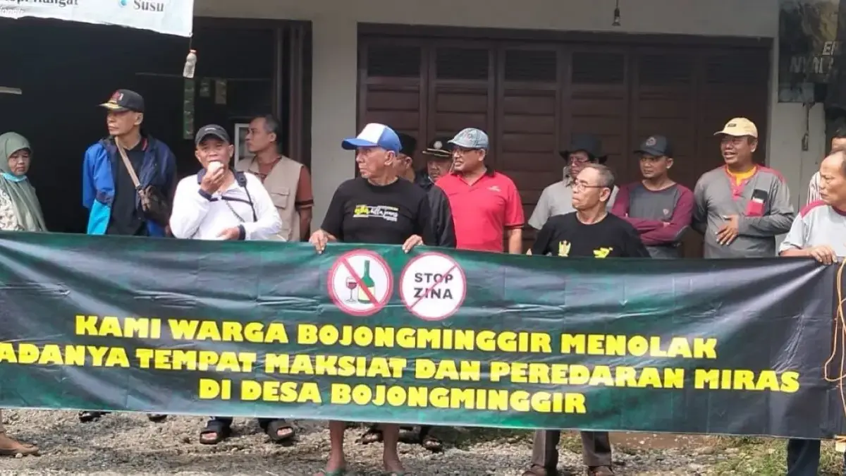 Warga Bojongminggir Pekalongan Tolak Cafe Remang-remang Perusak Moral, Minta Pemerintah Bertindak!