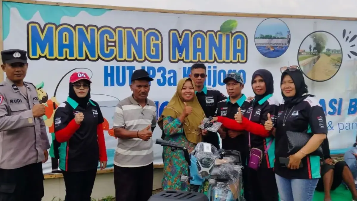 700 Pemancing Ramaikan HUT IP3A Kaligogo: Saluran Irigasi Jadi Lokasi Lomba & Edukasi Jaga Kebersihan!