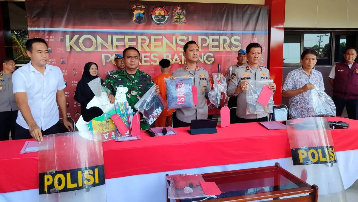 Buntut Kericuhan Demo DPRD Batang, 2 Pemuda Jadi Tersangka Pengrusakan & Penyerangan!