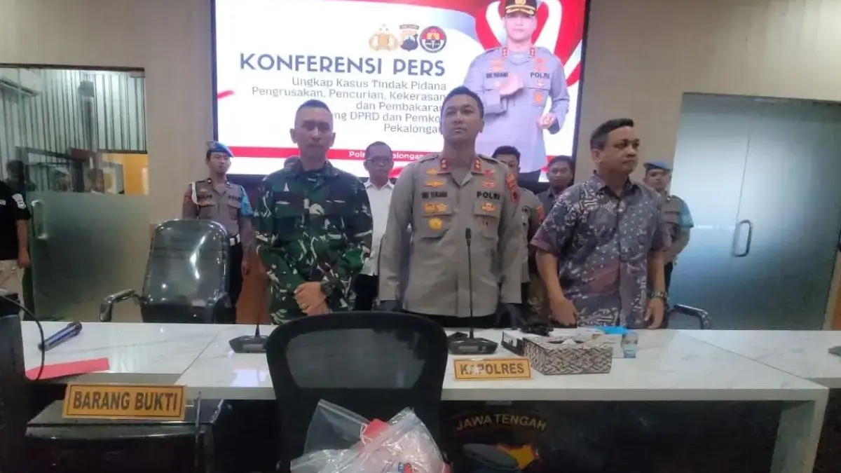 Buntut Kerusuhan di Pekalongan, Polres Tangkap 11 Orang, Dalang Kerusuhan Masih Diburu!