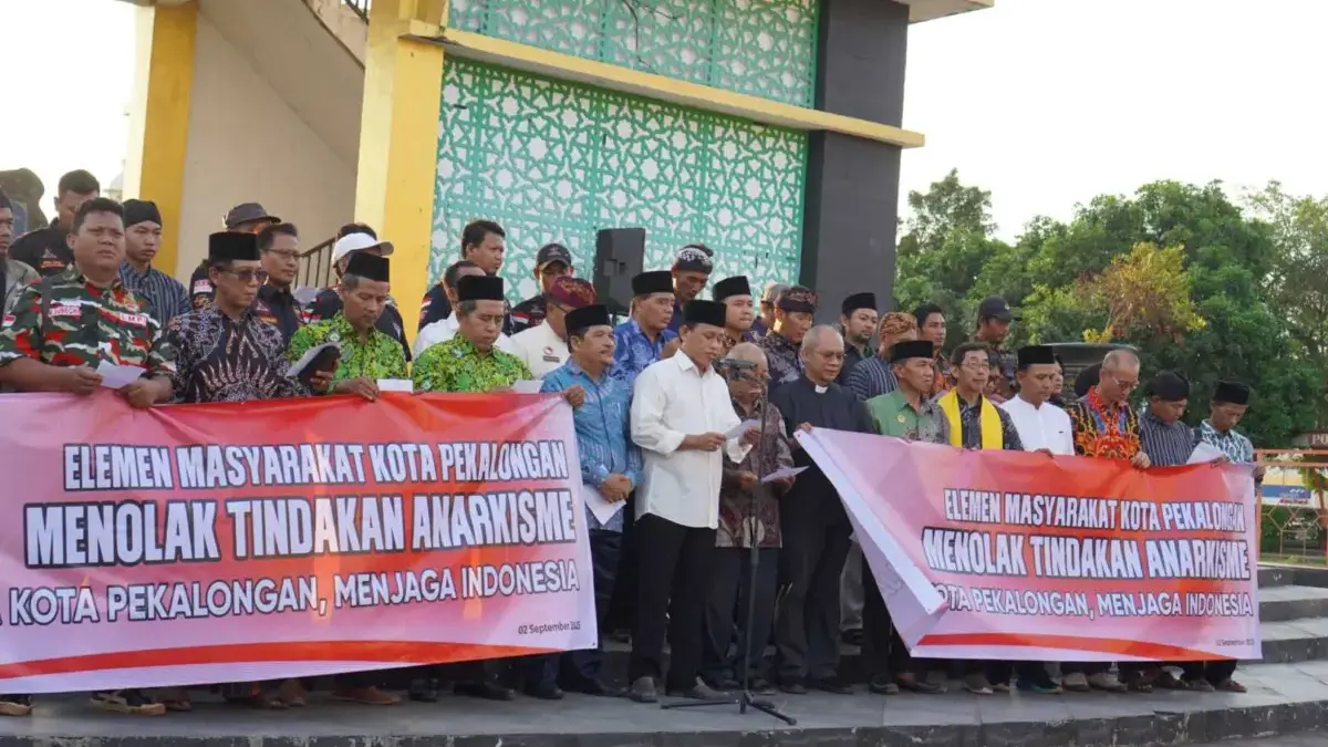 FKDM Kota Pekalongan Gelar Deklarasi Tolak Anarkisme