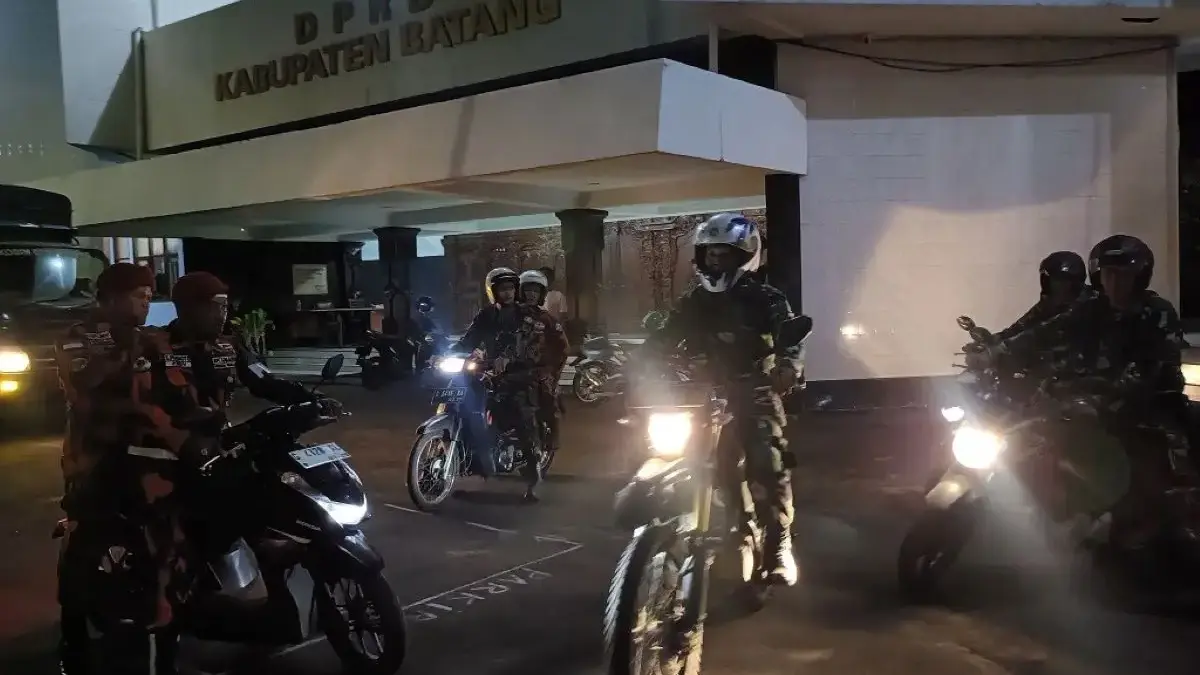 Jaga Kondusivitas Pasca-Kerusuhan, Kodim Batang Gelar Patroli Gabungan Bersama PP dan Banser!