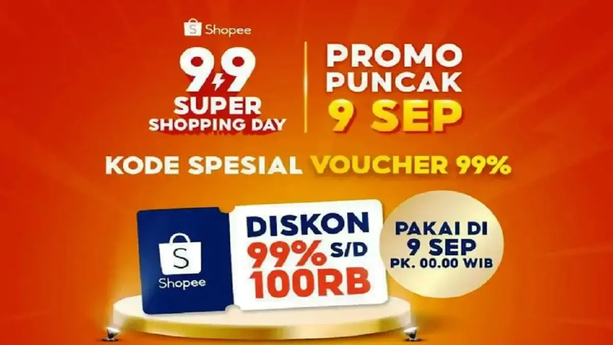 Kode Voucher Shopee 9.9 9 September 2025