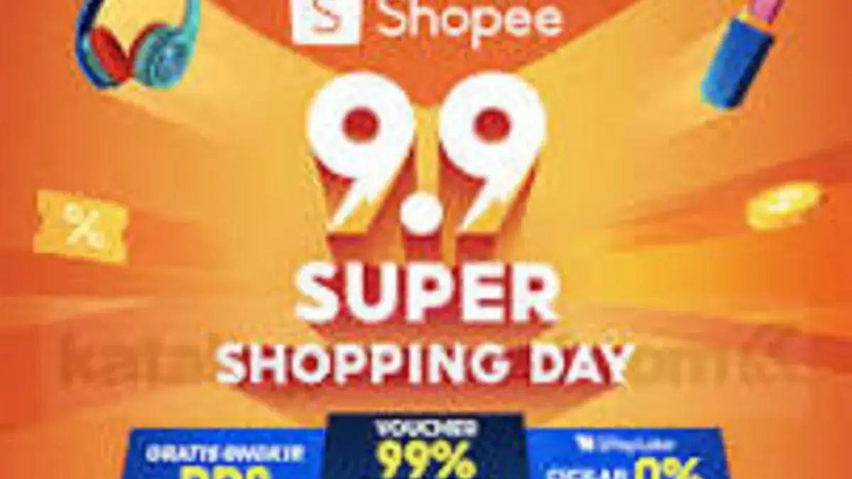 Kode Voucher Shopee 9.9 Puncak Promo Selasa 9 September 2025
