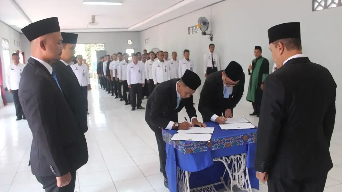 Lapas Pekalongan Lantik Dua Pejabat Struktural Baru, Perkuat Integritas & Kinerja Pengamanan!