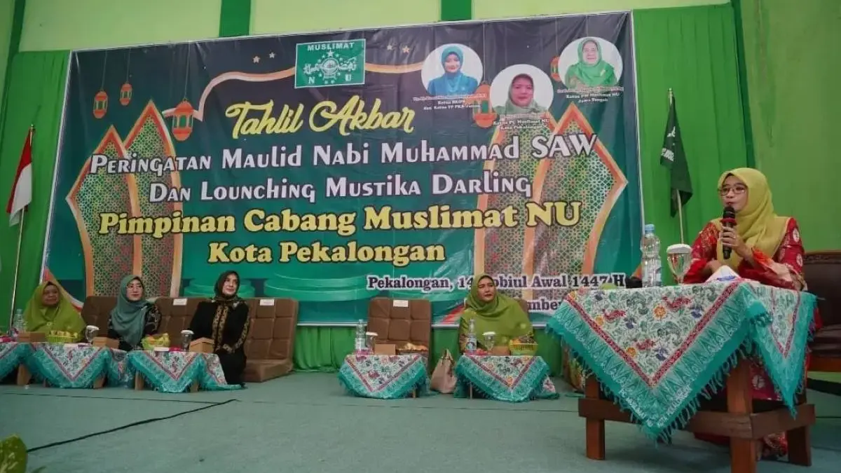 Muslimat NU Pekalongan Luncurkan Program Mustika Darling, Wadah Pengembangan Perempuan & Anak!