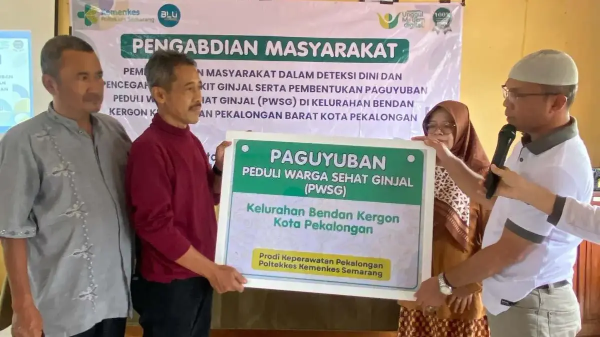 Poltekkes Kemenkes Pekalongan Luncurkan Paguyuban PWSG, Gencarkan Deteksi Dini Penyakit Ginjal!