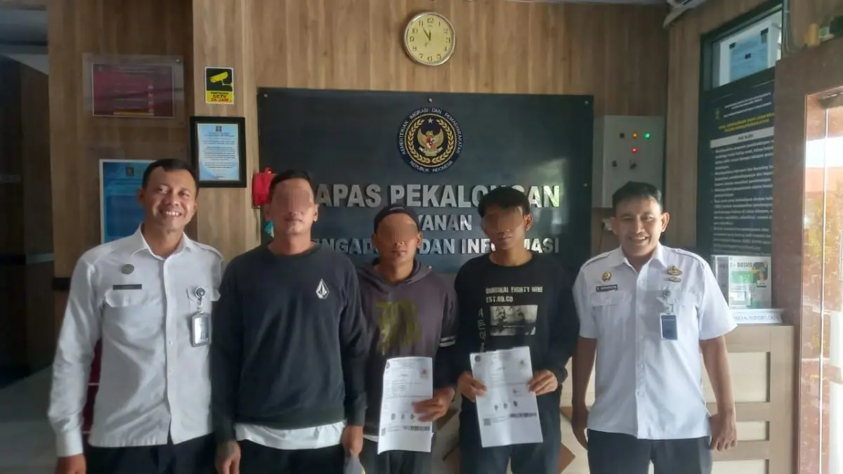 Tiga Narapidana Rutan Pekalongan Bebas Bersyarat, Penuhi Program Integrasi!