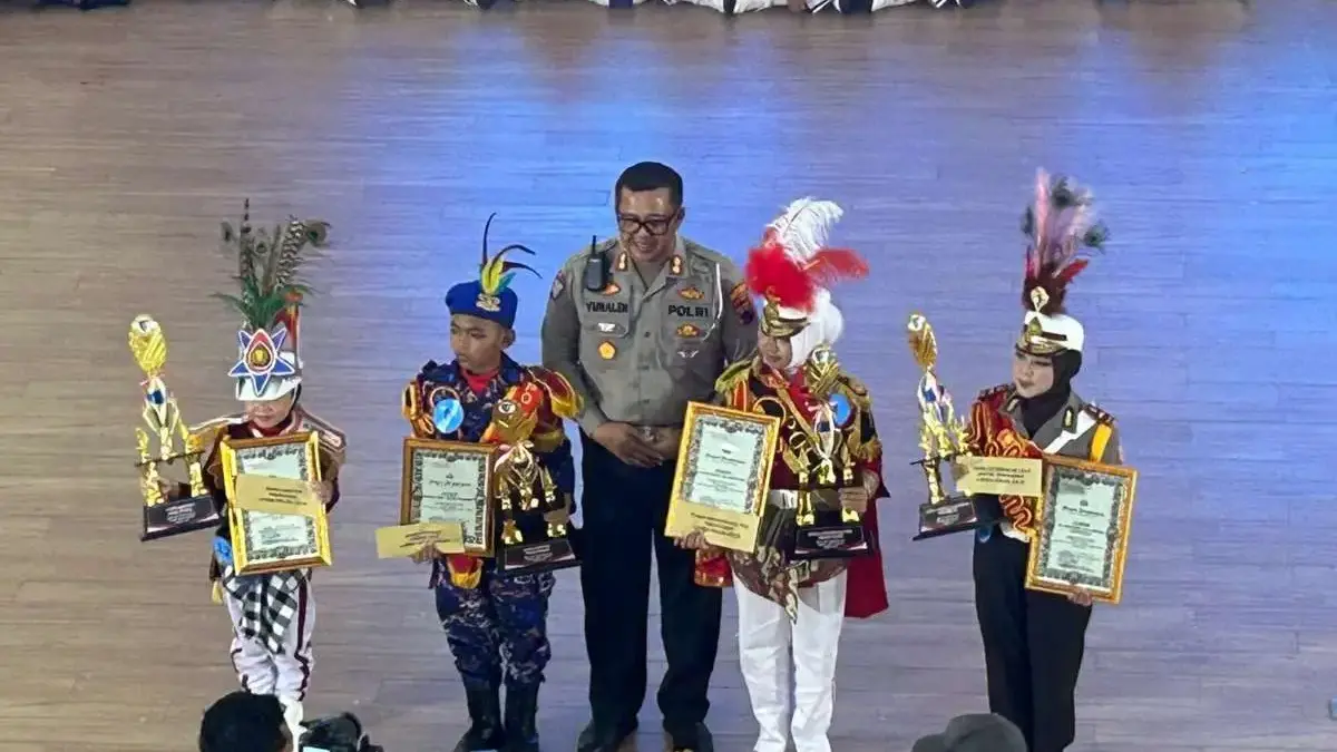 Tim Polisi Cilik Batang Sabet Juara Favorit Jateng, Prestasi SDN Proyonanggan 05 Terbayarkan!