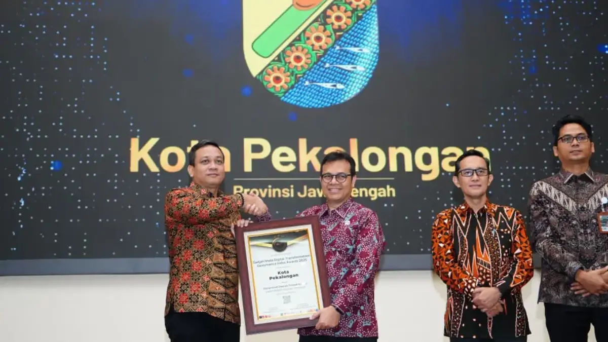 Kota Pekalongan Raih Posisi 5 Nasional di Indeks Tata Kelola Transformasi Digital UGM
