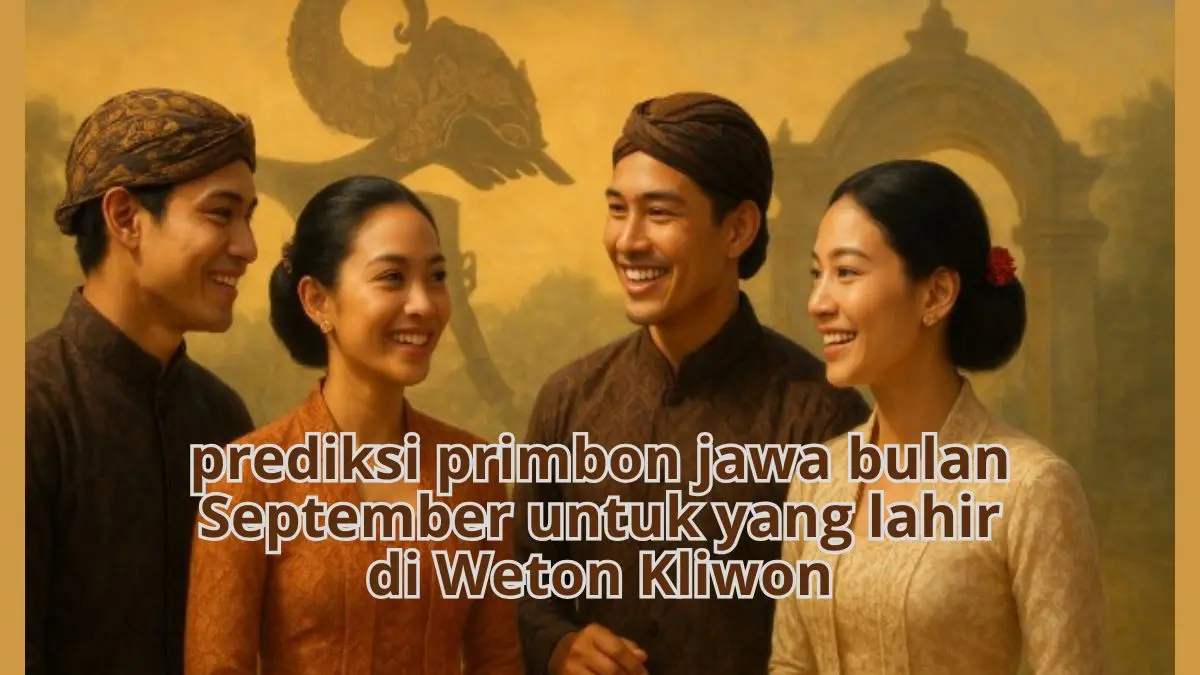 prediksi primbon jawa untuk yang lahir di weton kliwon