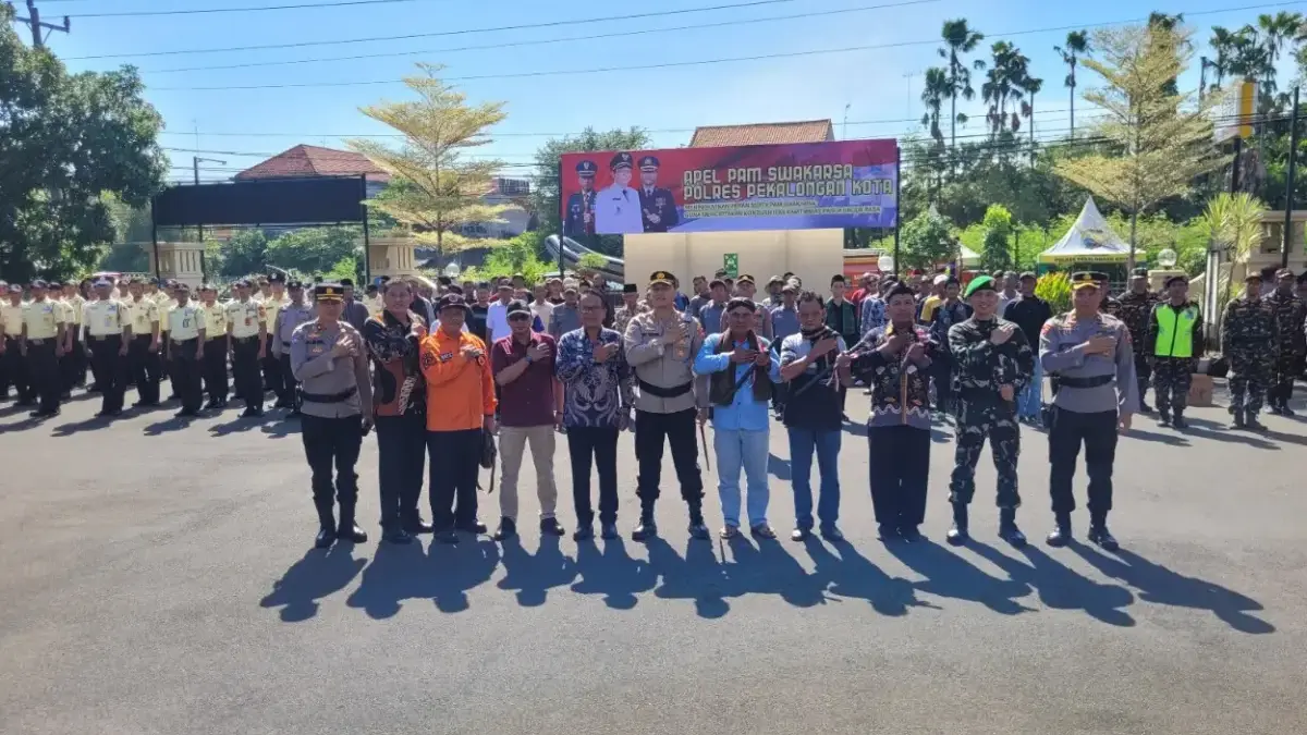 Apel pam swakarsa polres pekalongan kota