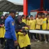 Bekali Life Skill, Ratusan Siswa MTs Muhammadiyah Batang Dilatih Tanggap Darurat Kebakaran oleh Damkar