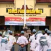 Cegah Tawuran dan Narkoba, Polres Pekalongan Kota Gelar Apel Kamtibmas Ajak Pelajar Disiplin