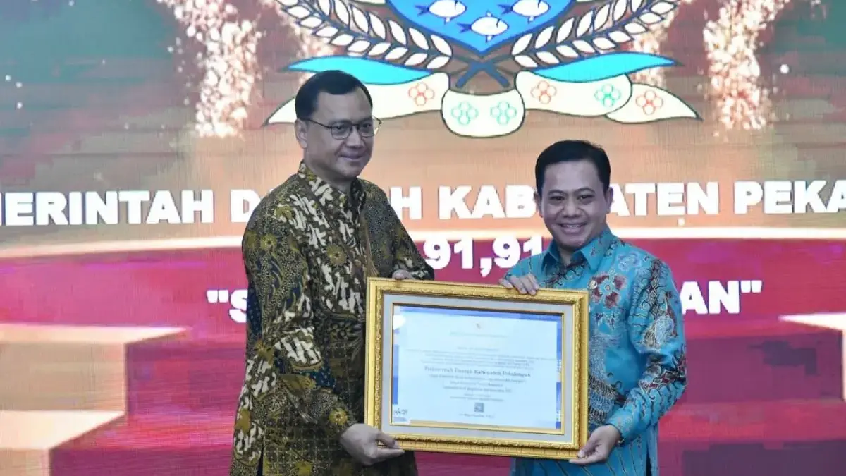 Ciamik! Pemkab Pekalongan Sabet Penghargaan ANRI Predikat Sangat Memuaskan di Bidang Kearsipan