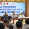 Curah Hujan Sangat Tinggi Diprediksi November, Polres Pekalongan Siagakan Tim Gabungan Bencana
