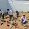 Dukung Ketahanan Pangan, Rutan Pekalongan Tanam Bibit Melon Madu di Lahan Brandgang!