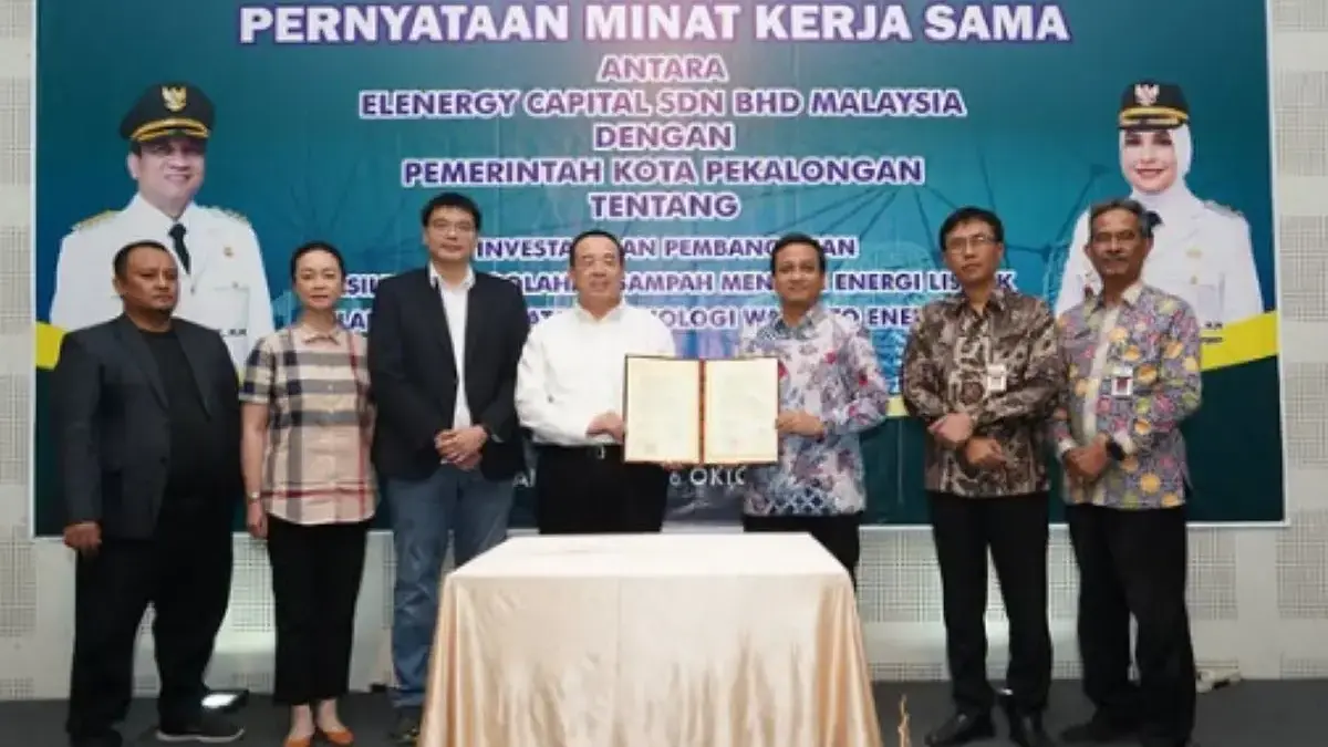 Elenergy Capital Malaysia Lirik Investasi Pengolahan Sampah di Pekalongan, Wali Kota: Ini Solusi Energi!