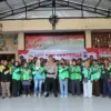 Jaga Kamtibmas Digital, Puluhan Pengemudi Ojek Online Deklarasi Sinergi dengan Polres Pekalongan Kota