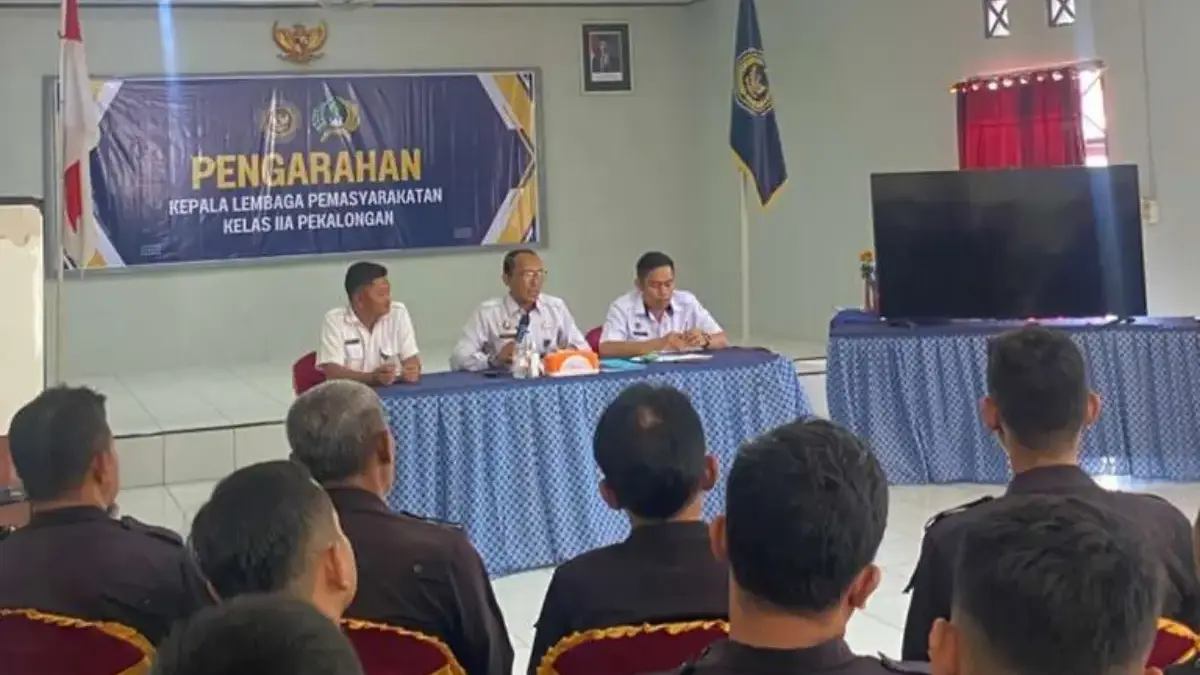 Kalapas Teguh Suroso Perkuat Jajaran Pengamanan, Tekankan Disiplin & Integritas Demi Zero Halinar!