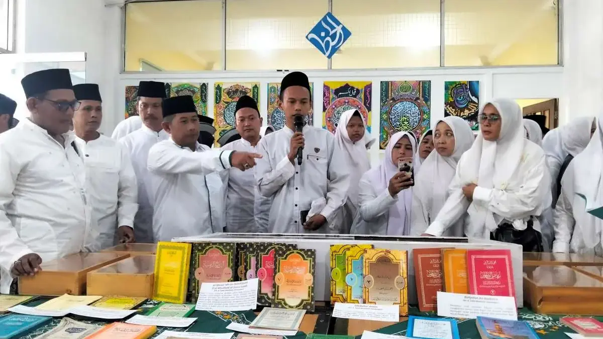 Menelusuri Warisan Intelektual, Ratusan Kitab Klasik Ulama Pekalongan Dipamerkan di Gedung Aswaja