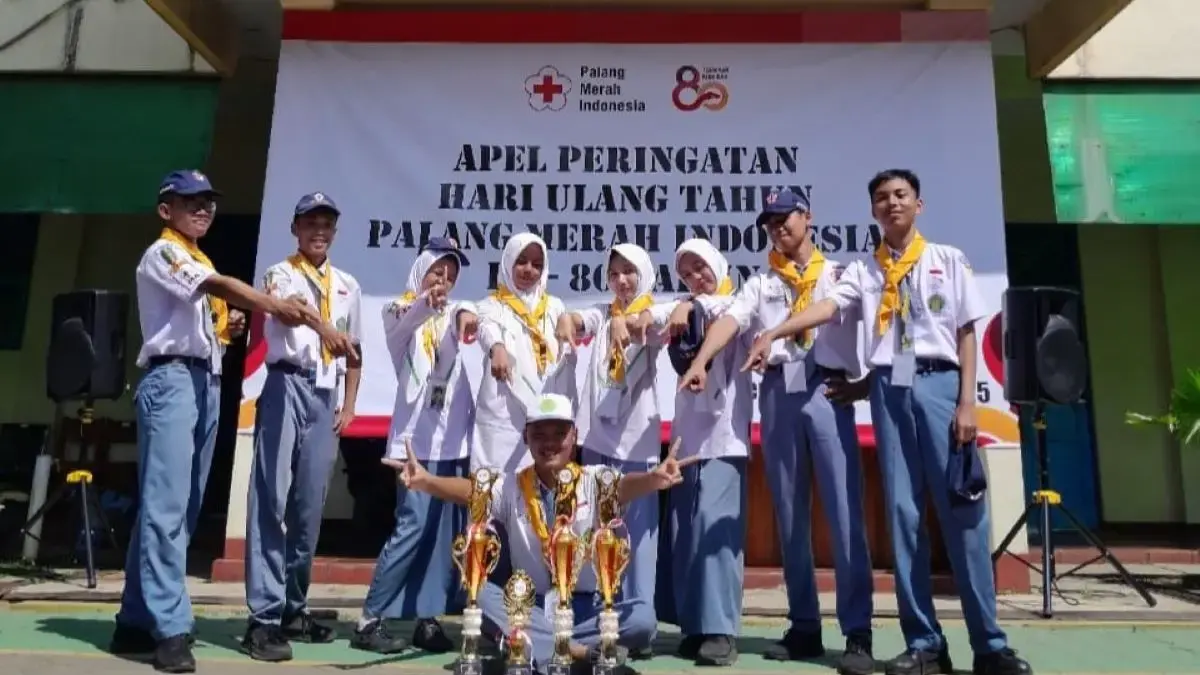 PMR Wira SMK Muhamka Borong 5 Piala di Lomba Lintas Juang Kepalangmerahan, Raih Juara Umum 2!