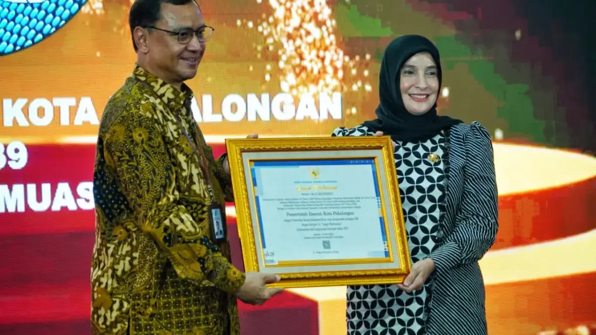 Pemkot Pekalongan Raih Penghargaan Arsip Nasional
