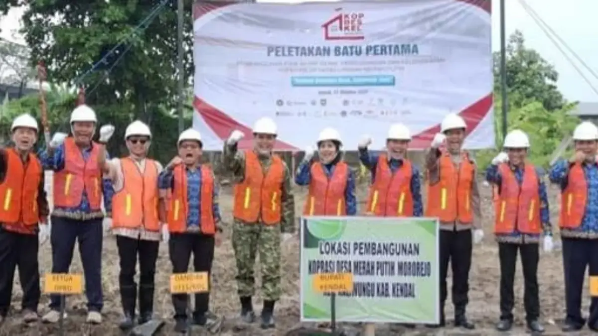 Percontohan, KDMP di Enam Desa Kendal Mulai Dibangun, Pemkab Beri Dukungan Penuh!