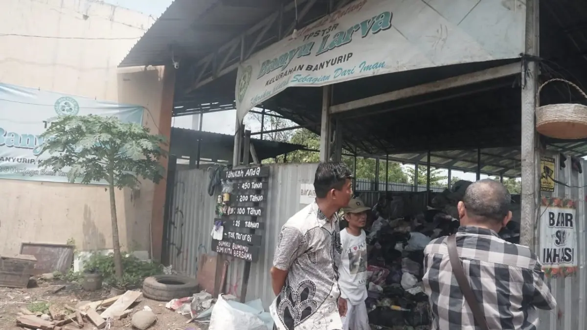 Perluasan TPS-3R Banyu Larva Pekalongan Tuntas, Siap Olah Sampah 5 Ton Per Hari dengan Maggot