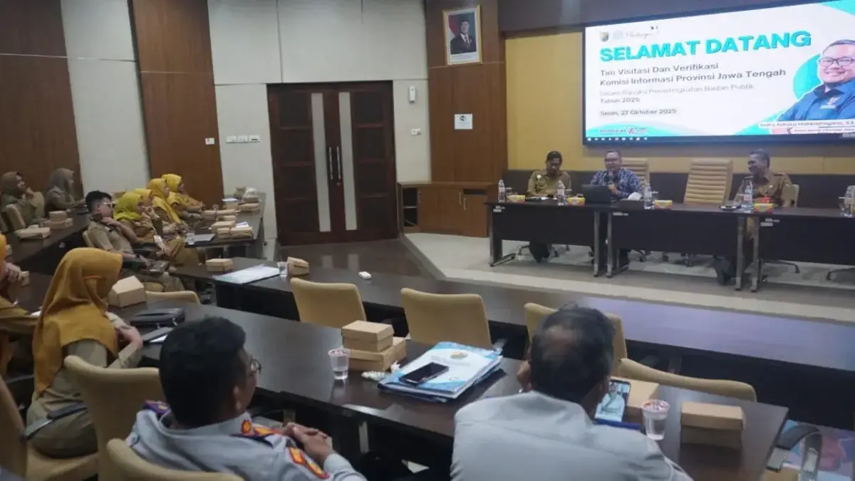 Pertahankan Predikat Informatif, Komisi Informasi Jateng Kunjungi Pemkot Pekalongan Nilai KIP di Atas 95