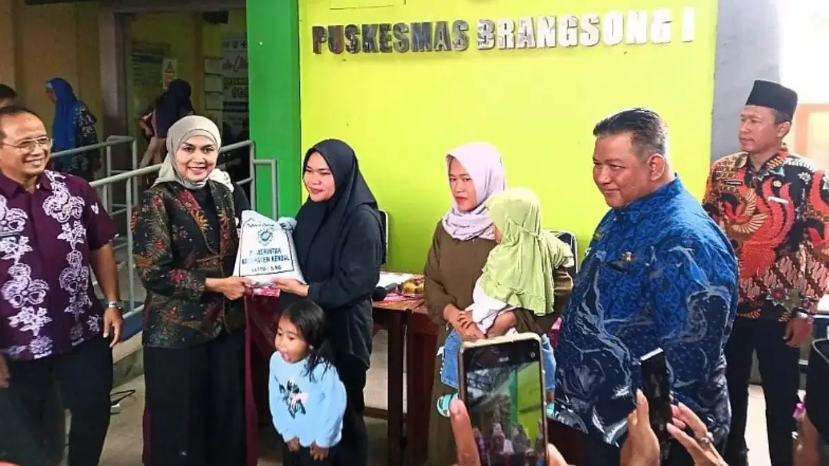Prevalensi Stunting di Brangsong Kendal Tinggi, Pemkab Langsung Gulirkan Bantuan Pangan Bergizi