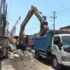 Proyek Pengecoran Jalan Pantura Kaliwungu Dimulai, Satlantas Berlakukan Kebijakan Satu Arah!