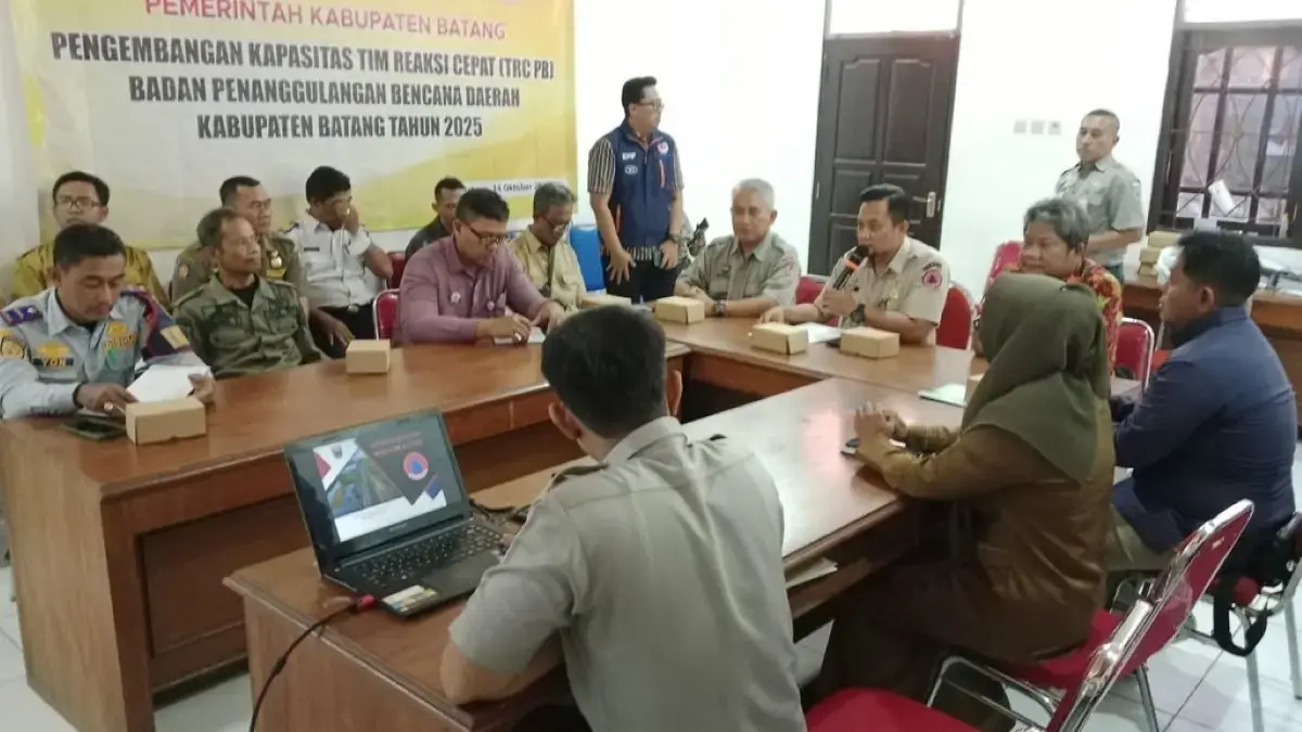 Puncak Musim Hujan Diprediksi Januari, BPBD Batang Siagakan Relawan TRC Hadapi Bencana!