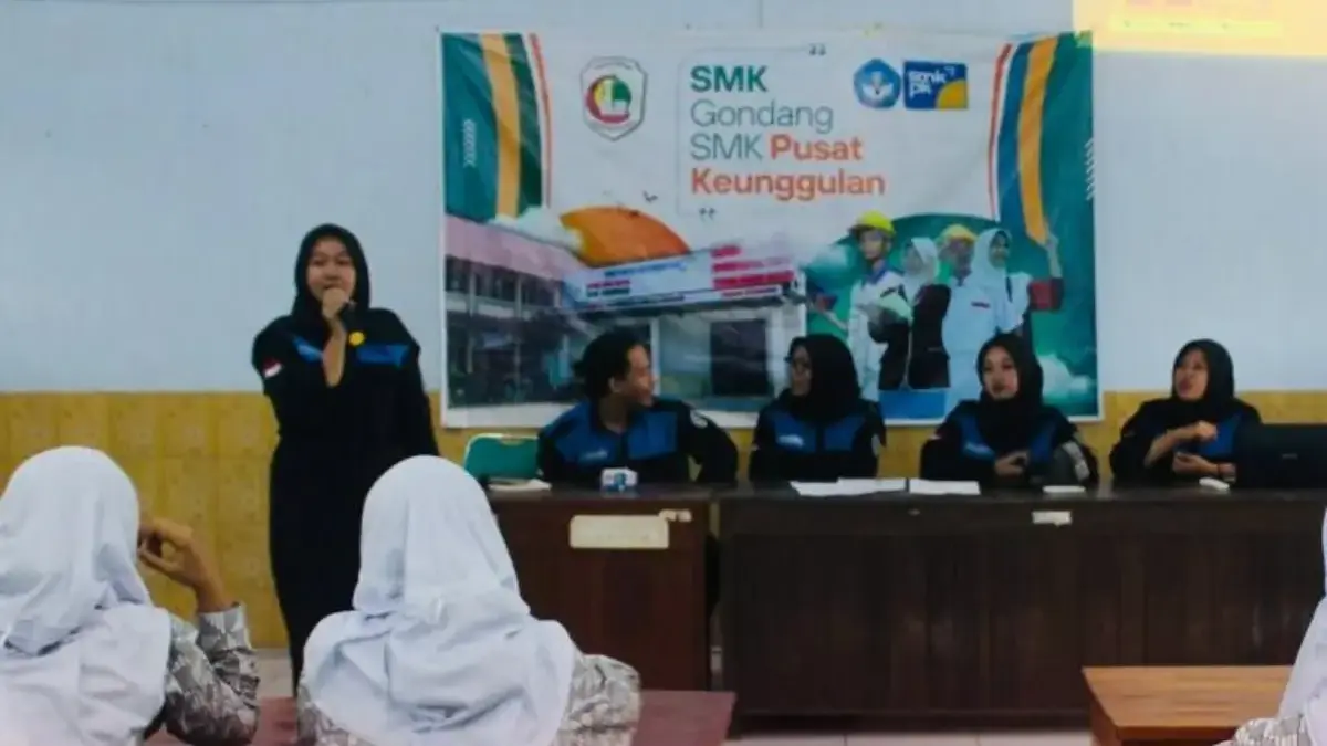 SMK Gondang & BPI UIN Gus Dur Kolaborasi \'Sharing of Caring\', Edukasi Kesehatan Mental Remaja!