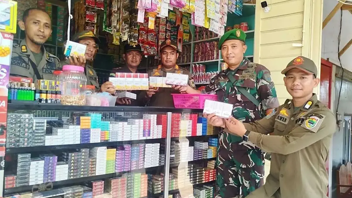 Satpol PP Batang Amankan 3.100 Batang Rokok Ilegal, Upaya Tekan Peredaran Rokok Tanpa Cukai!
