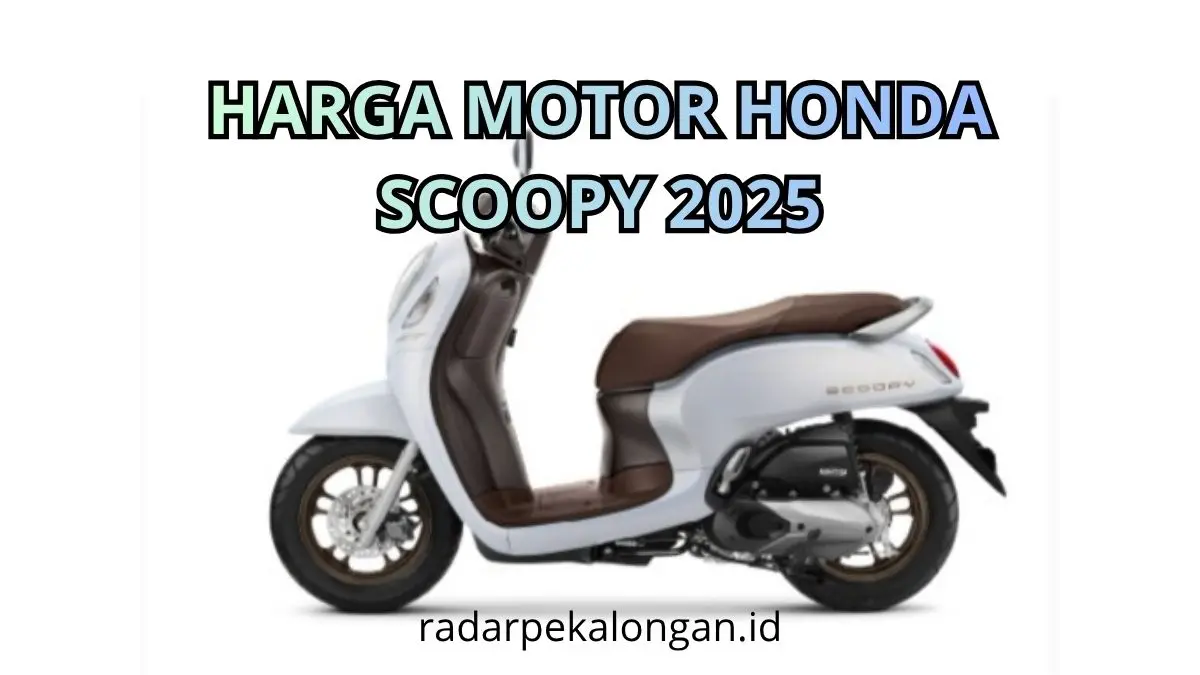 harga motor honda scoopy 2025