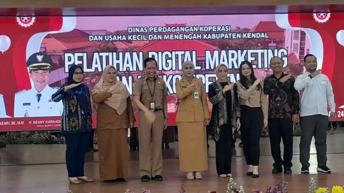 140 UMKM Kendal Ikuti Pelatihan Digital Marketing, Bupati Tika: Tak Adaptif Teknologi Akan Tersingkir