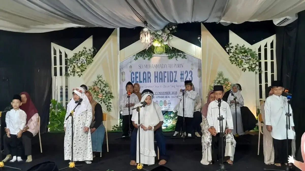 Gelar Tahfidz Al-Qur’an Perdana, SD Muhammadiyah Purin Perkuat Karakter Islami Siswa Kendal