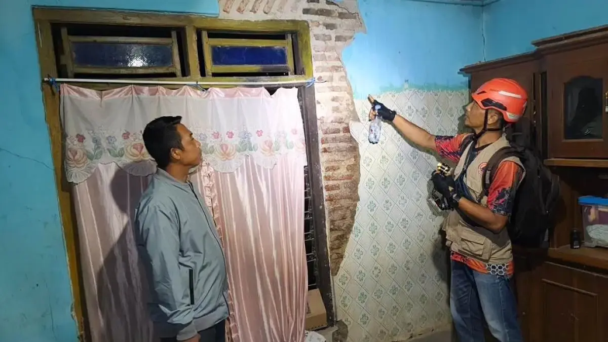 Gempa Magnitudo 3,4 Guncang Batang Selatan, Empat Rumah Warga di Bawang Alami Kerusakan