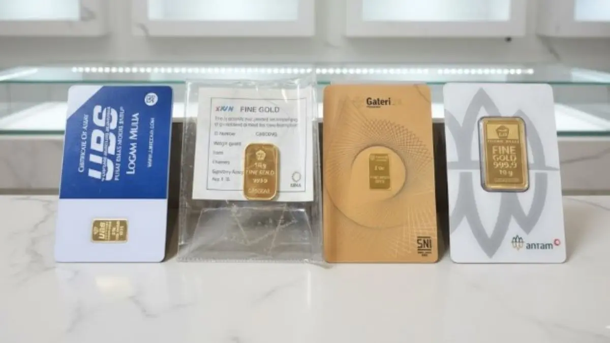 Harga Emas Hari Ini Tanggal 20 November 2025 Turun Atau Naik? Berikut Daftar Harga Galeri24 dan UBS Terbaru! Harga Emas Hari Ini tanggal 20 November 2025