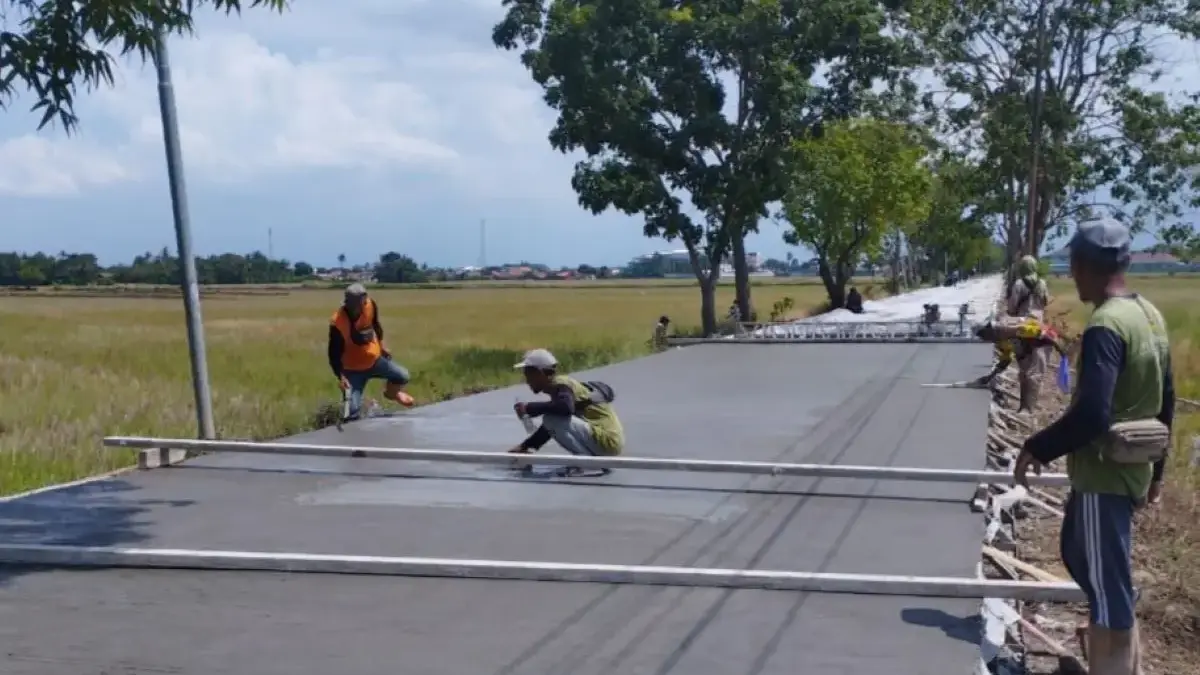 Jalan Werdi Pekalongan Segera Cor Beton: Progres Capai 38%, Ditargetkan Rampung Sebulan Lebih Cepat