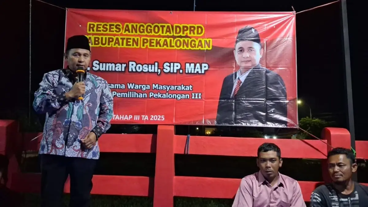 Jembatan Merah Wonokerto Rampung, Wakil Pimpinan DPRD Sumar Rosul Serap Aspirasi Warga